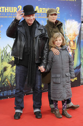 Ben Becker mit Freundin Anne Seidel und Tochter Lillith Maria Dörte