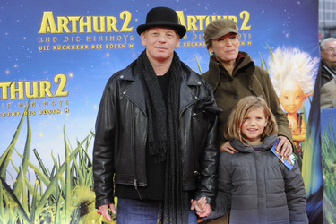 Ben Becker mit Freundin Anne Seidel und Tochter Lillith Maria Dörte