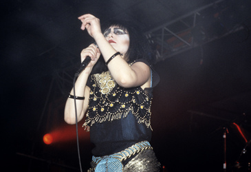 Konzert von Siouxsie and the Banshees in London