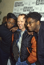 Photocall mit Beats International feat. Jimmy Somerville in London