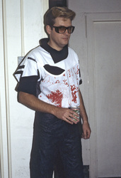 Musikvideo-Dreharbeiten mit Barclay James Harvest in London