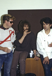 Musikvideo-Dreharbeiten mit Barclay James Harvest in London