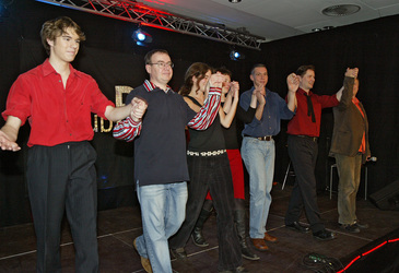 Tobi Neu, Michael Steinke, Katharina Tomaschek, Katja Merx, Timon Hoffmann, Nico Walser, Wolfgang Grieger