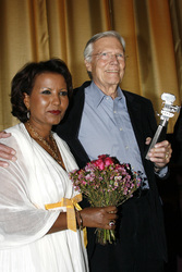 Karlheinz Böhm mit Gattin