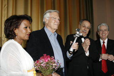 Karlheinz Böhm mit Gattin, Dieter Kosslick, Frank Elsner