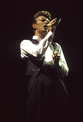 Konzert von David Bowie in London