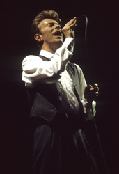 Konzert von David Bowie in London