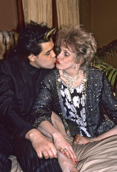 Photoshooting mit Angela Bowie in London