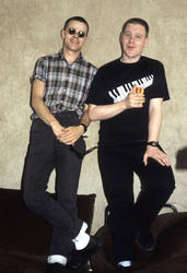 Photoshooting mit Bronski Beat in London