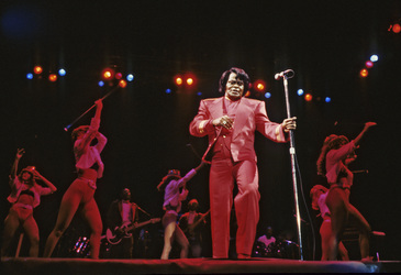 Konzert von James Brown in Birmingham