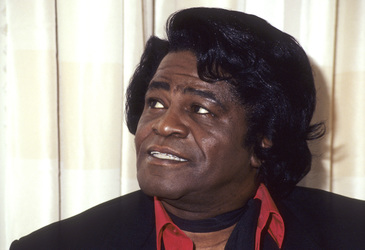 Pressetermin mit James Brown in London