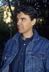 Photoshooting mit David Byrne in London