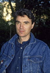 Photoshooting mit David Byrne in London