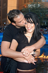 Björn Casapietra mit Freundin Anne