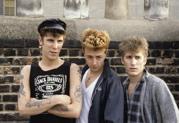 Photocall mit den Stray Cats in London