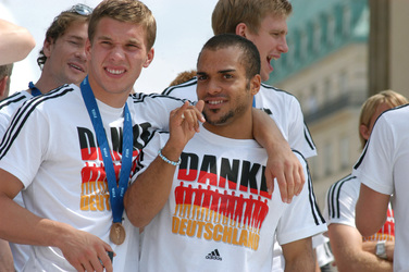 Jens Lehmann, Lukas Podolski, David Odonkor, Per Mertesacker