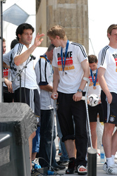 Miroslav Klose, Michael Ballack, Per Mertesacker, Christoph Metzelder, Tim Borowski