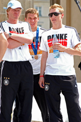 Oliver Kahn, Lukas Podolski, Bastian Schweinsteiger