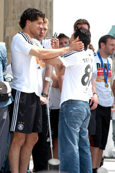 Michael Ballack, Per Mertesacker, Bernd Schneider, Oliver Neuville, Tim Borowski, Jens Nowotny