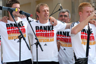 Arne Friedrich, Jürgen Klinsmann, Mike Hanke