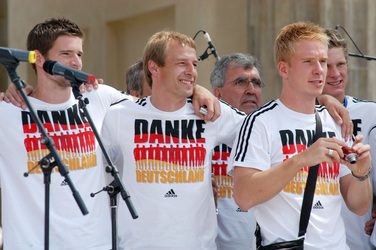 Arne Friedrich, Jürgen Klinsmann, Mike Hanke, Marcell Jansen
