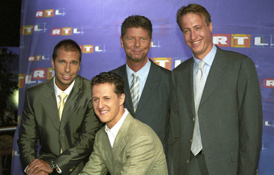 Kai Ebel, Michael Schumacher, Heiko Wasser, Florian König