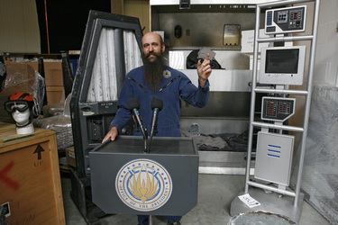 Martin Netter in seinem Filmwelt Center Lauenau