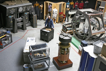 Martin Netter in seinem Filmwelt Center Lauenau