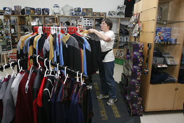 Merchandise Shop im Filmwelt Center