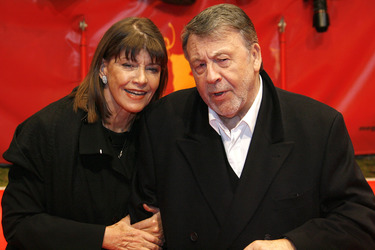 Günter Lamprecht mit Gattin