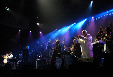 James Last mit seinem Orchester