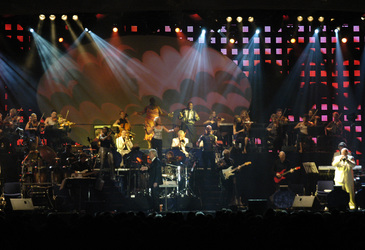 James Last mit seinem Orchester