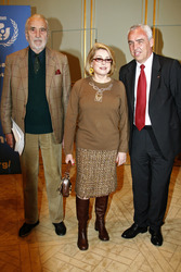 Christopher Lee, Catherine Deneuve, Hans-Reiner Schröder