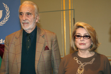 Christopher Lee, Catherine Deneuve