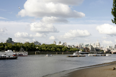 Blick über die Themse