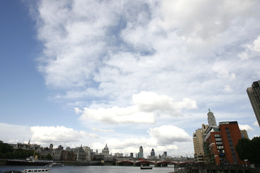 Blick über die Themse