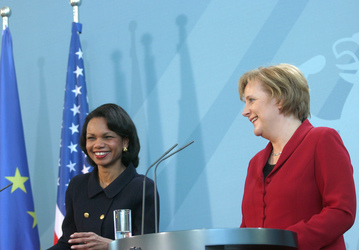 Condoleezza Rice, Angela Merkel