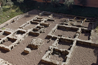 Ausgrabungsstätte im Auditorium Parco della Musica Roma