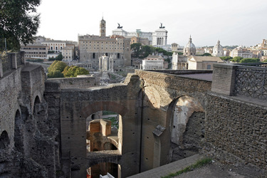 Blick vom Monte Palatino / Palatin
