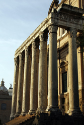 Tempio di Antonino e Faustina / Tempel des Antoninus Pius und der Faustina