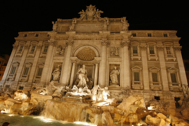 Fontana di Trevi / Trevi-Brunnen