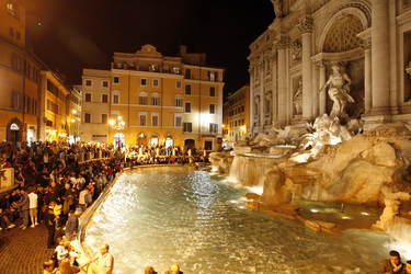 Fontana di Trevi / Trevi-Brunnen