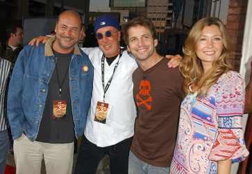 Gianni Nunnari, Mark Canton, Zack Snyder, Deborah Snyder