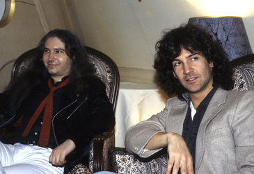 Pressetermin mit Billy Squier in London