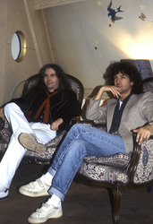 Pressetermin mit Billy Squier in London