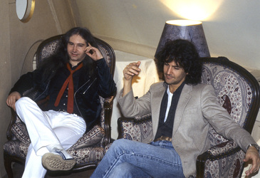 Pressetermin mit Billy Squier in London