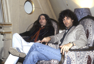 Pressetermin mit Billy Squier in London