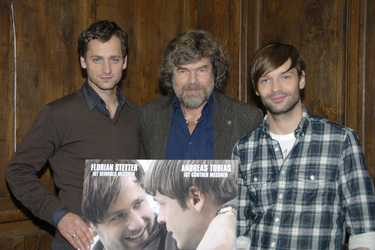 Florian Stetter, Reinhold Messner, Andreas Tobias