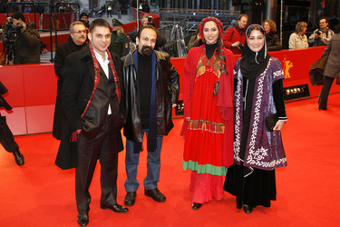 Peyman Moadi, Asghar Farhadi, Rana Azadivar, Merila Zareibarzi