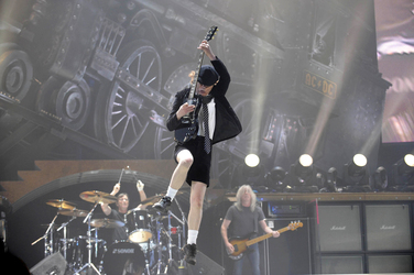 Phil Rudd, Angus Young, Cliff Williams